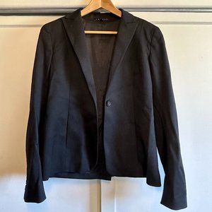 Theory - Black Blazer - Single Button - Size 2